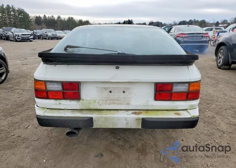 1986 Porsche 944 из США, поврежденный, VIN WP0AA0940GN459307